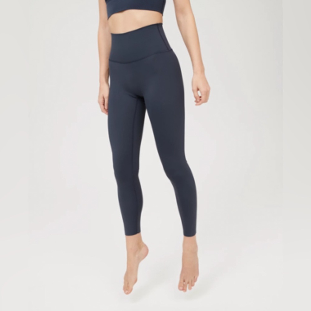 Aerie Goals leggings steel blue size Small